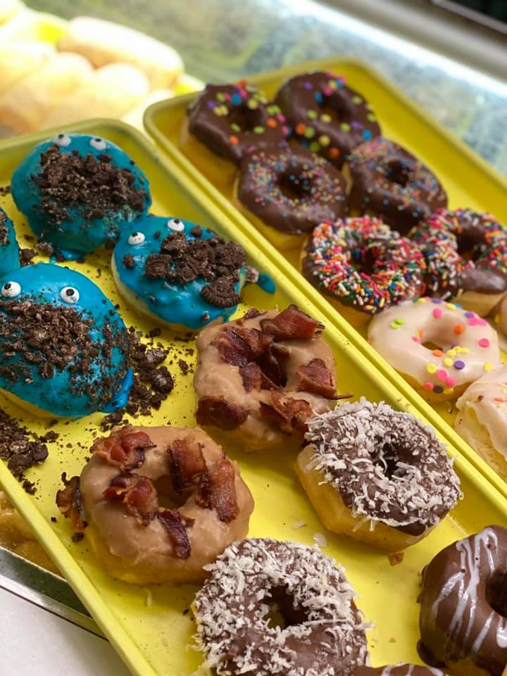 Cookie Monster Donuts